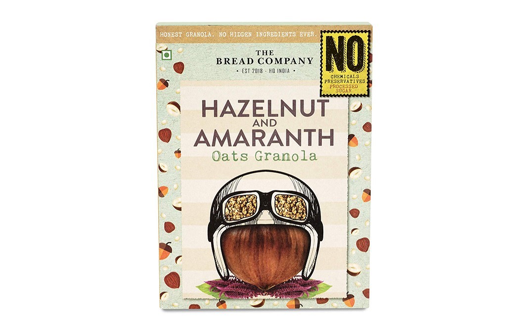 The Bread Company Tropical Fruit Nut & Seeds Quinoa Oats Granola   Pack  300 grams